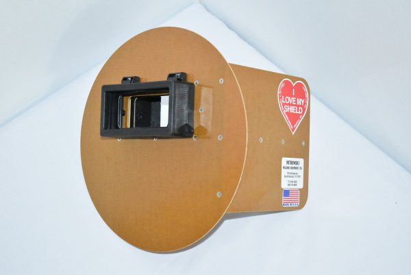 Wendy's Pancake Hood With Flip Lens - Right Handed - Tan [PH01TRF]